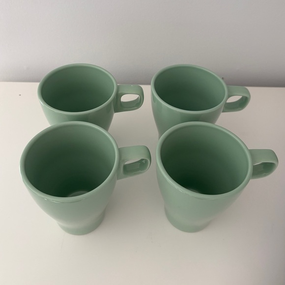 Ikea Sea Foam Green Set of 4 Mugs - Picture 2 of 5